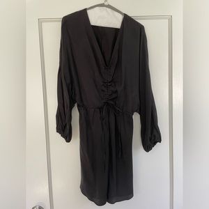 Zara black mini dress